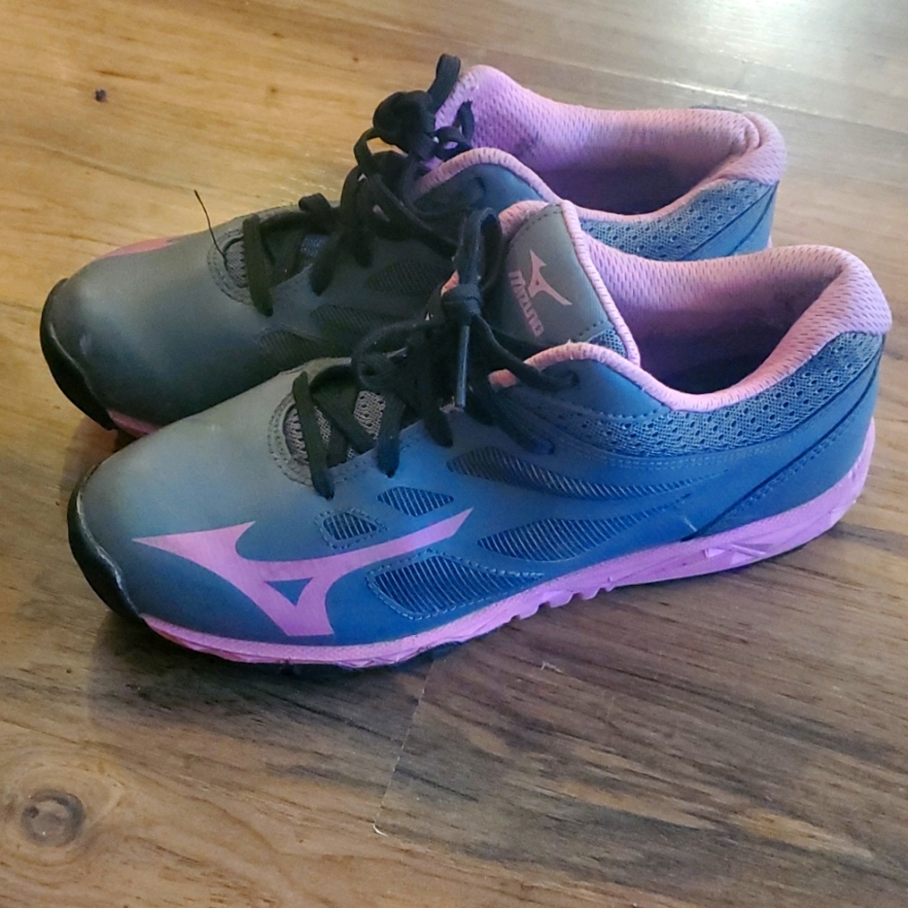 Baseball softball shoes Mizuno women's pink 9